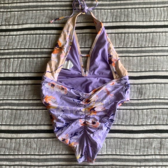Bikini Lab Halter One Piece Swimsuit - Picture 3 of 6